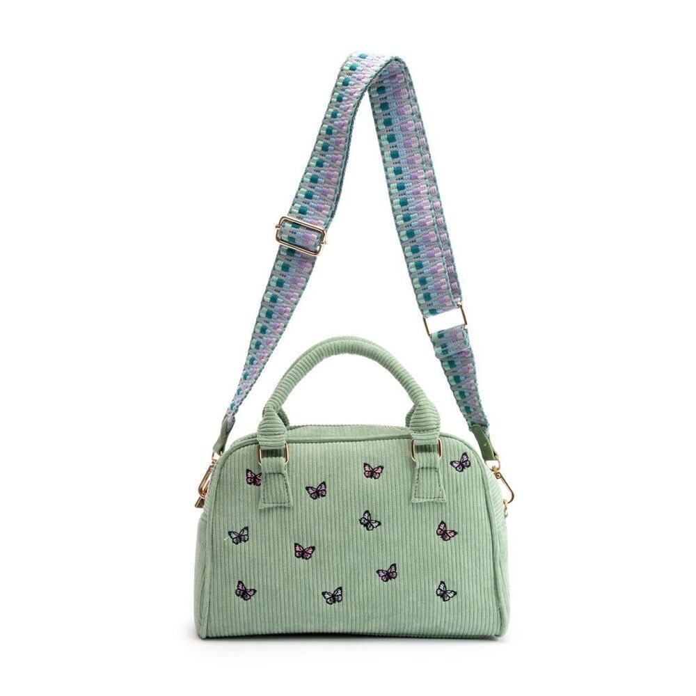 Women's Bowler Satchel - Green‎
